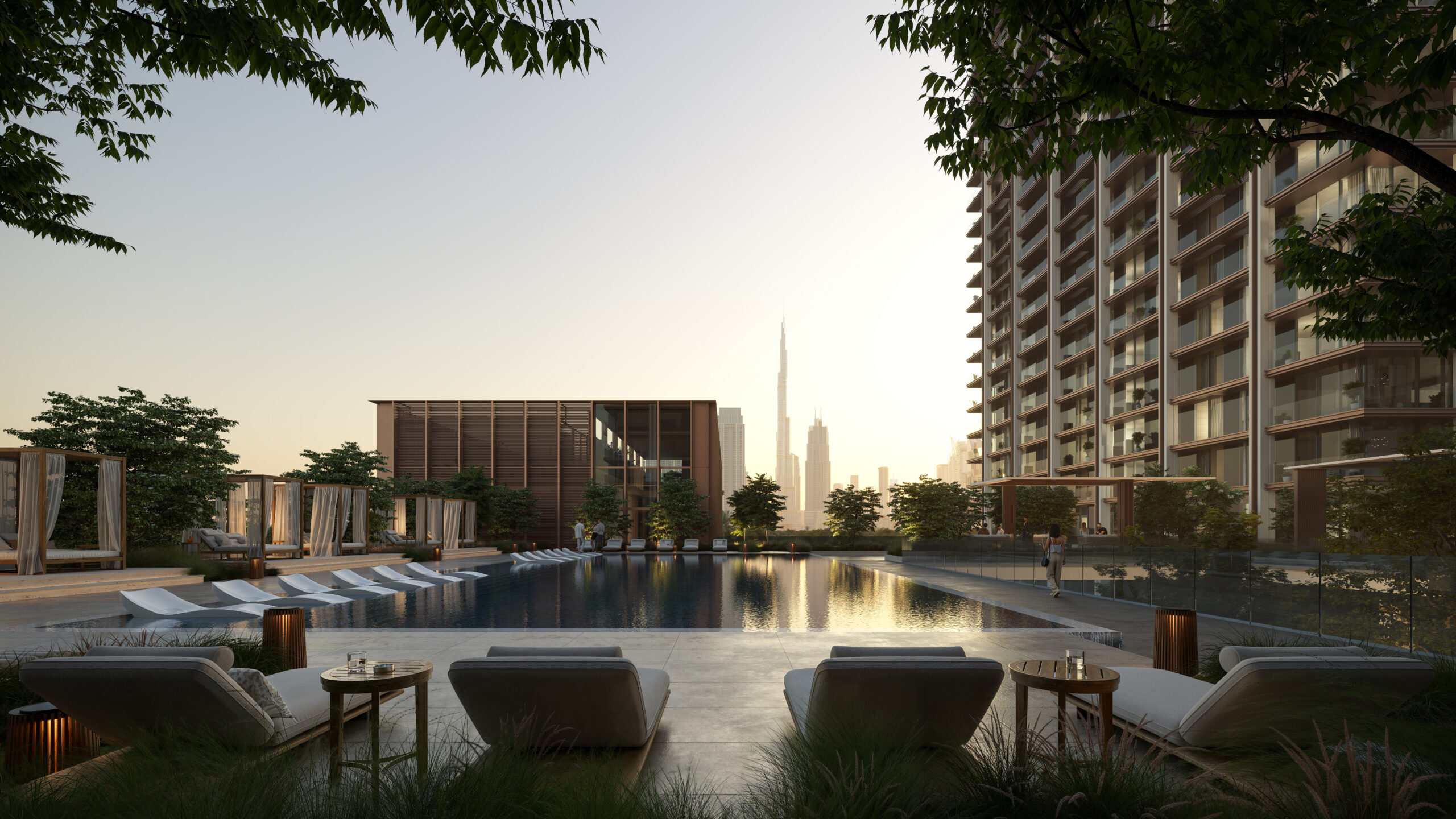 The Residences DIFC Zabeel District 共用施設イメージ（プール）